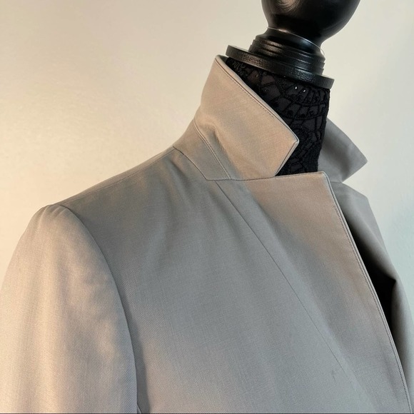 J.Crew Cotton Blazer Lined Pockets Buttons Size 4 Small Neutral Capsule Basic - Picture 7 of 16